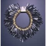 Tone Vigelund metal feathers necklace